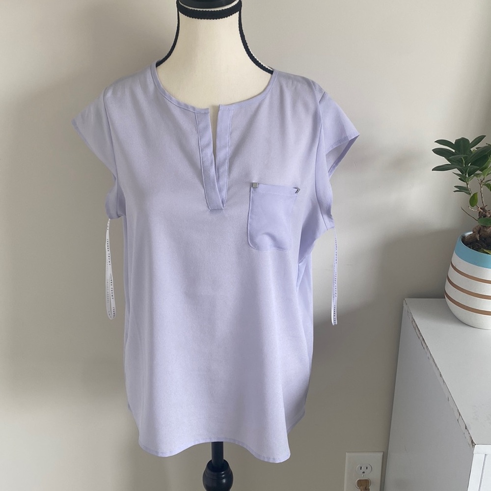 Ivanka Trump lavender blouse